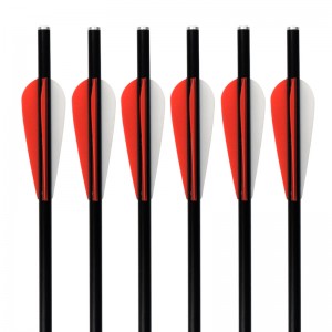 Elong Allamuigh 117011 16inch OD8MM 8031 ​​Bolts Fiberglass Fiberglass Fiach ag baint úsáide as Bolt Crossbow