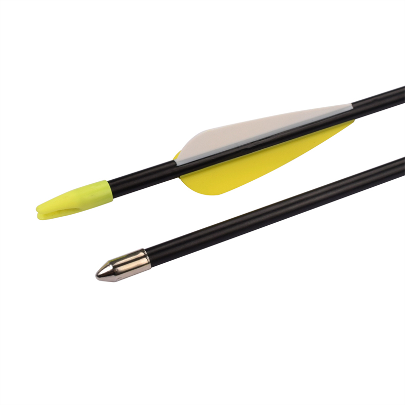 Elong Allamuigh 110010 ID5mm 30inch Fiberglass arrow TPU Veáin Cleachtas Lámhach Boghdóireacht