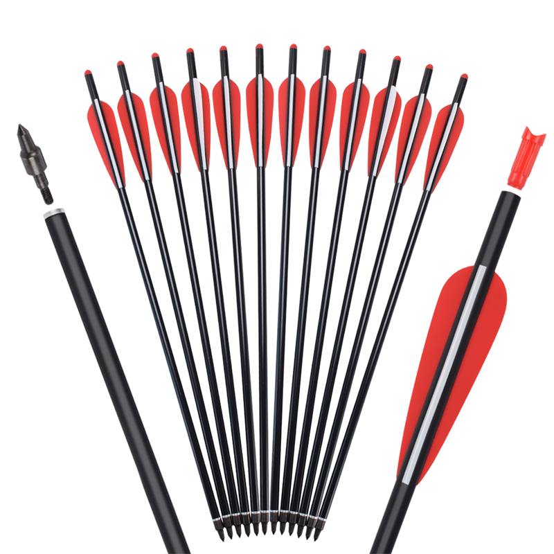 Elong Allamuigh 114470 18Inch Alúmanam Bolt Bolt Bollts Crossbow Bolts Allamuigh
