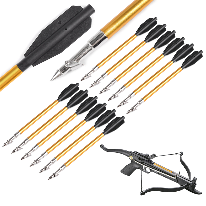 Elong Allamuigh 110357-01 6.8inch Iascaireacht Alúmanaim Pointe cruach Harpoon do Crossbow