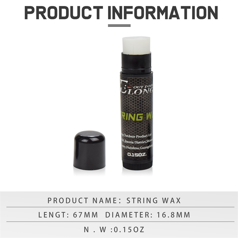 Elong Allamuigh 28002 Teaghrán Teaghrán Teaghrán Teaghrán Cosaint Uiscedhíonach Waterproof Brows Bowstring Céir a laghdú cuimilte agus cosc ​​a chur ar shrathaíocht