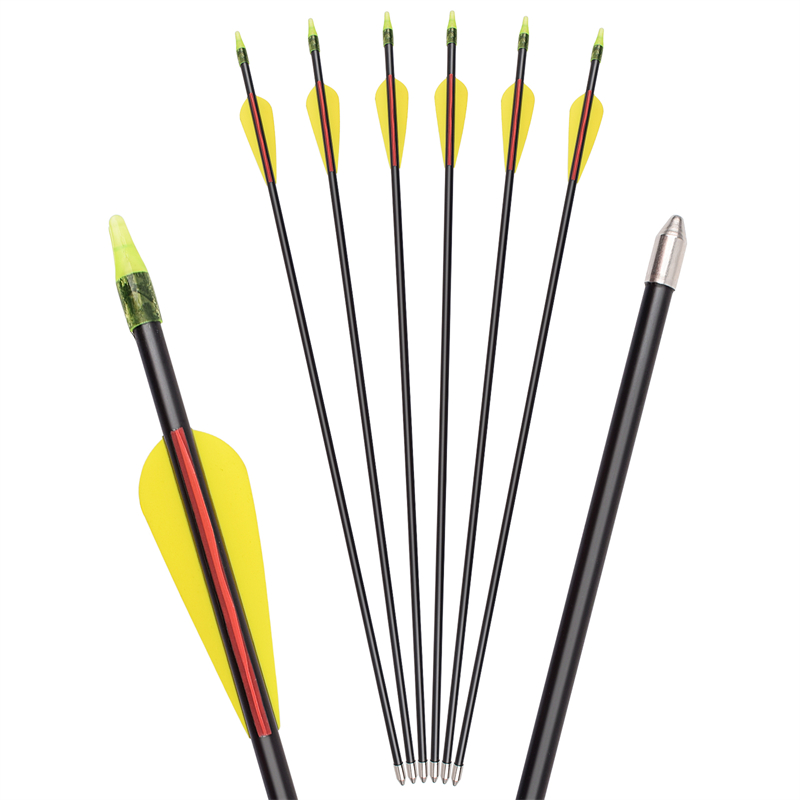Elong Allamuigh 115549 id5mm id5mm fiberglass arrow arrow ag baint úsáide as an mbogadh