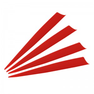 Nika Boghdóireacht 170017 5inch Sciath Tpu Vane do Boghdóireacht Gach cineál Lámhach Arrow