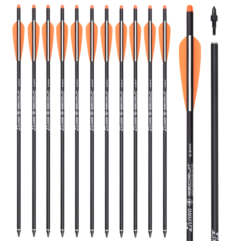 Elong Allamuigh 114494 ID7.62mm 16inch 16inch RolldfiberGlass Bolt Vellas TPU ag baint úsáide as Boghdóireacht