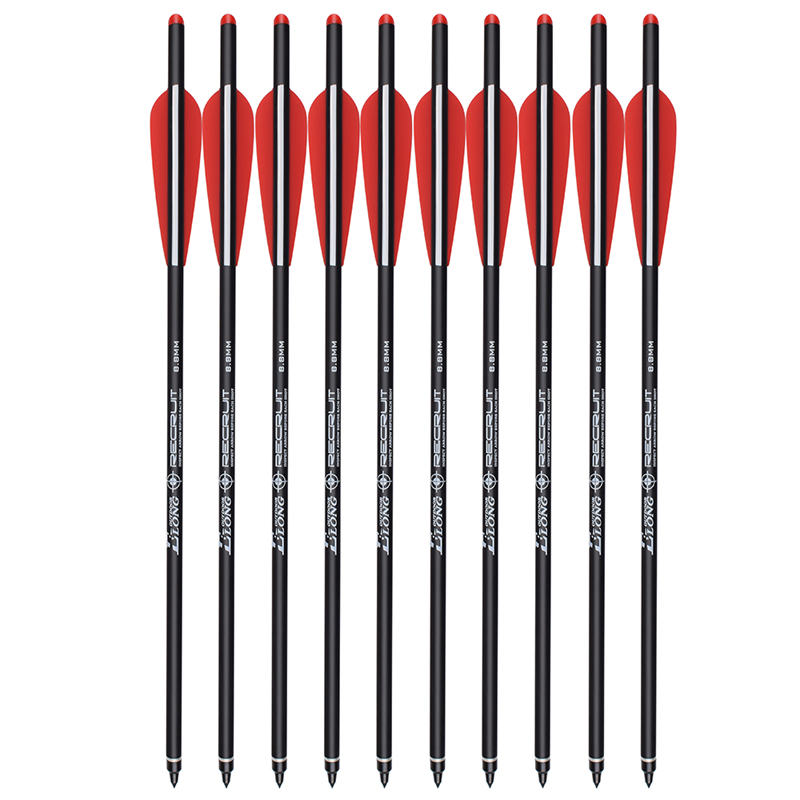 Elong Allamuigh 116048-01 ID7.62mm 18inch Rolldfiberglass Bolt Boltaí Crossbow Bolt