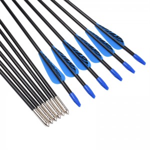 Elong Allamuigh Allamuigh 110099 ID5mm 28inch fiberglass arrow Tíogair Patrún Tíogair Lámhach Boghdóireacht ag baint úsáide as