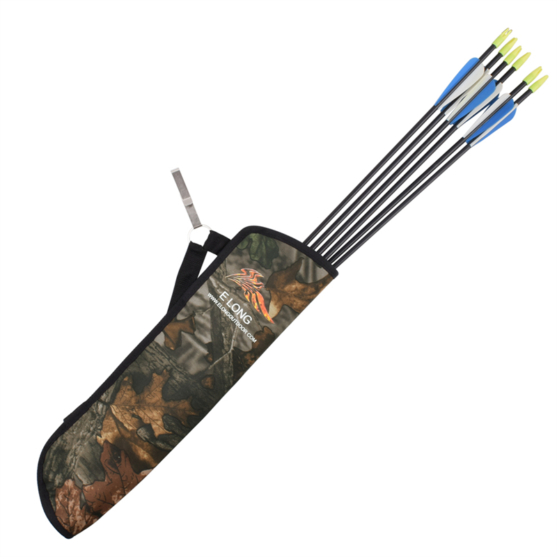 Nika Boghdóireacht 43Q004 180GRM quiverníolón do bhoghdóireacht arrow lámhach hang málaí arrow waist
