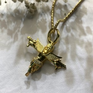 Necklace siogairlín gunna dúbailte uzi
