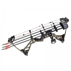 Nika Boghdóireacht 430007 Accessories Boghdóireachta 5 saigheada quiver simplí le haghaidh crosbhogha fiaigh agus bogha cumaisc