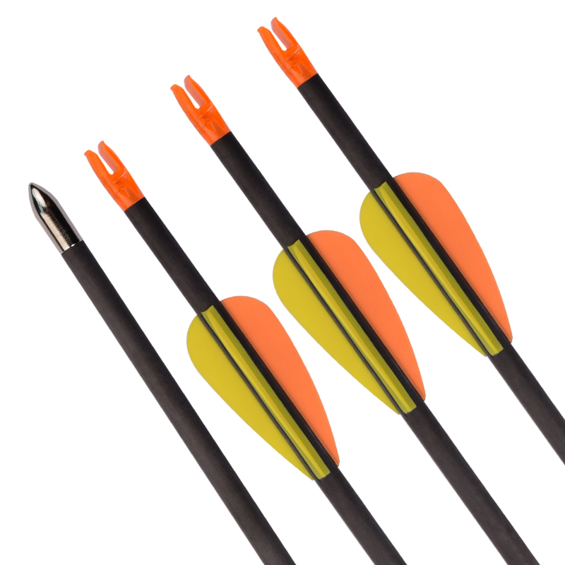 Elong Allamuigh 112164 ID4.2MM Arrow Carbóin Carbóin 30inch SP600 Boghdóireacht Sprioc-Lámhach