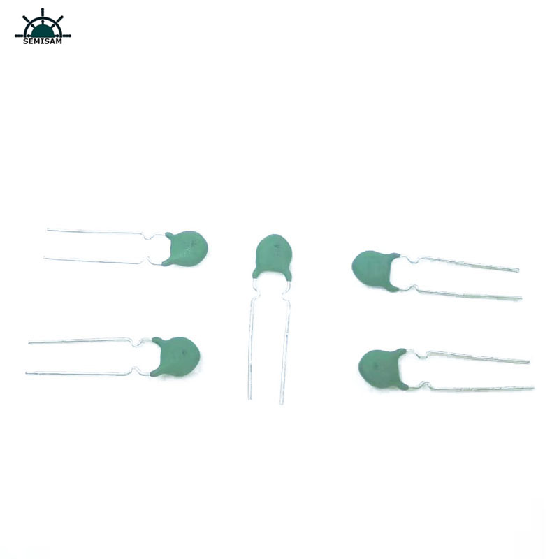 Ard-chaighdeán OEM Green HNP5D9 trastomhas 9mm 5 Ohm NTC Teirmeastar do Bord PCB Power UPS