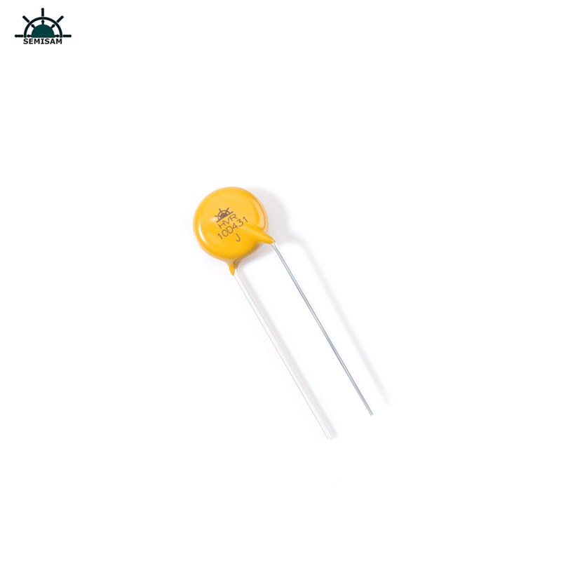 Treocht Buí Epoxy Resin Sinc Ocsaíd Friotóir Ocsaíd 07D561 Feistí Cosanta Cuarda Ard-chaighdeán MOV VARISTOR LE HAGHAIDH LED