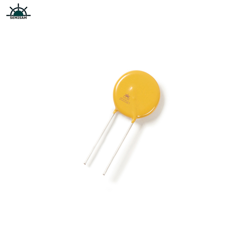 Cosaint Comhpháirteanna Leictreonacha Cosanta Cosaint Overvoltage HVR20D561 Bloc Varistor Ocsaíd Sinc