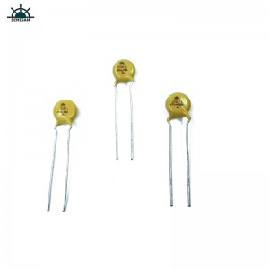 Monaróir Bunaidh Luaidhe Léaga, Buí Silicon Mov 7D511 510V 7Mm Friotóir 7mm MOV VARISTOR