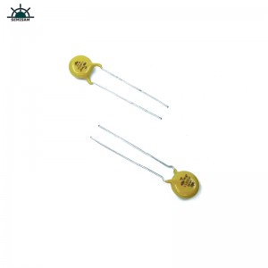 Monaróir Bunaidh Luaidhe Léaga, Buí Silicon Mov 7D511 510V 7Mm Friotóir 7mm MOV VARISTOR