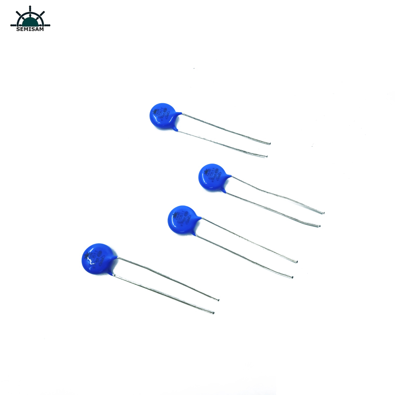 Monaróir bunaidh Luaidhe fada, gorm Silicon Mov 7D511 510V 7mm Friotóir 7mm MOV VARISTOR