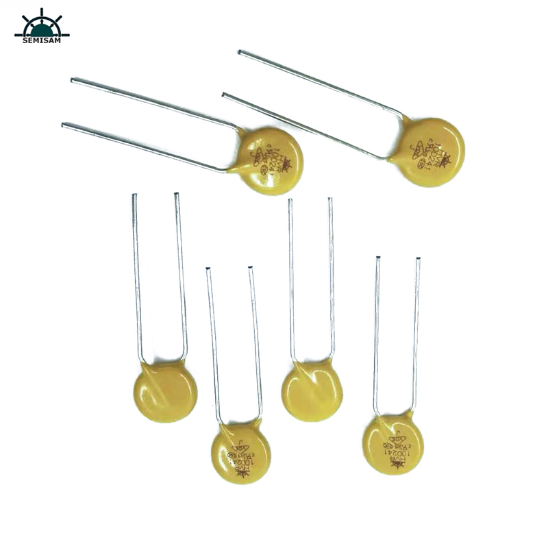 Soláthraí Friotóirna Síne ar ardchaighdeán Silicon buí 10d241 trastomhas 10mm Ocsaíd Ocsaíd Miotal VARISTOR MOV DO PCB PCBA