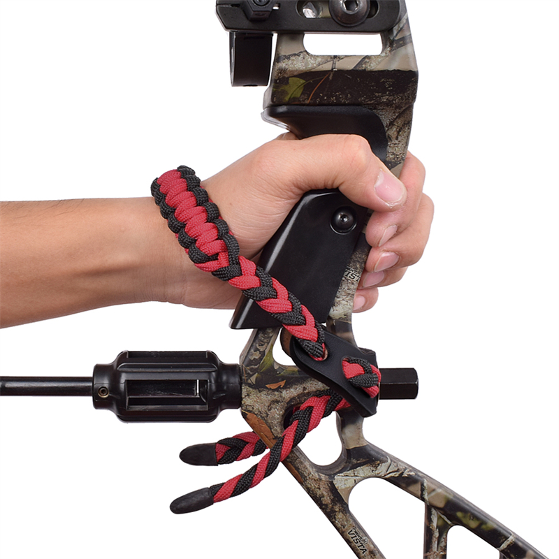 Elong Allamuigh 470016 Red agus Black Bok Wrist Bow Wrist oiriúnach do Bow cumaisc