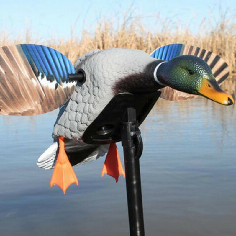 Plaisteach Mallard Drake Mótair Teileafón Duck Decoys