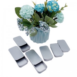 Bosca stáin dronuilleogach (60mm * 30mm * 11mm) bosca sleamhnáin