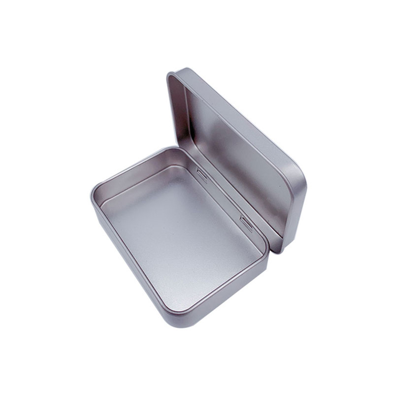 Suaitheantas le bosca stáin lid frosted bosca stáin beag 87 * 60 * 18mm