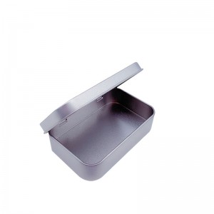 Bosca Cearnóg Beag Bosca Iníon Beag Bosca Tinplate Comhtháite 95 * 60 * 22mm