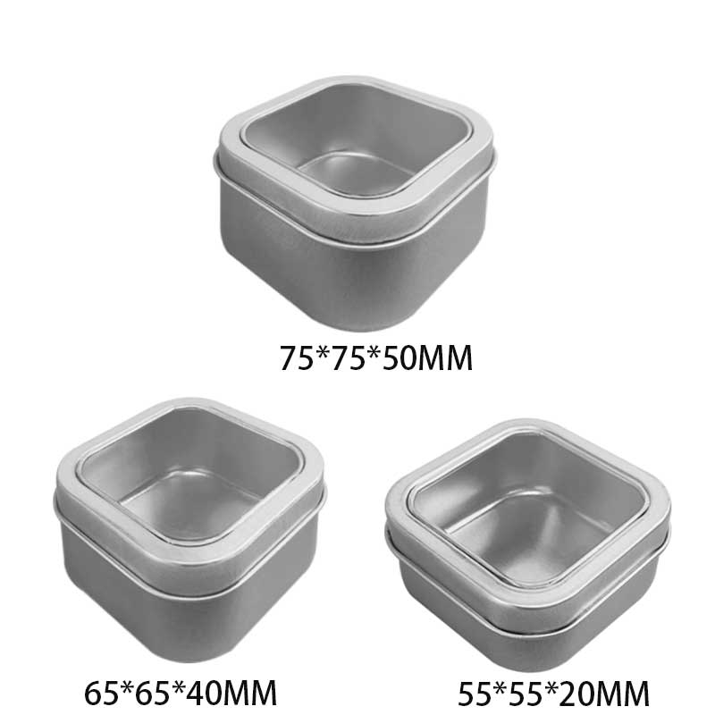 Bosca Candle Pacáistiú Bosca Square Cearnóg Square Beag 75 * 75 * 50mm