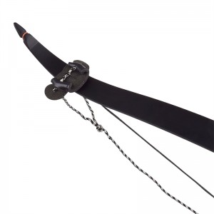 Nika Boghdóireacht 454001 Bow Stringer Nylon Nleather Adjustable Adjustable Recorve \\\\ Cleachtas Lámhach Cúnaimh Teaghrán Bow Ntradional