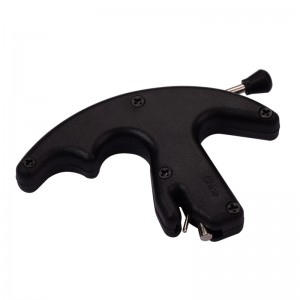 Elong Outdoor 42RA01-BK Dath Duibhe Leacaigh Cumarsáid Scaoileadh Boghdóireacht Comhdhúile Cabhair Scaoileadh Lámhach