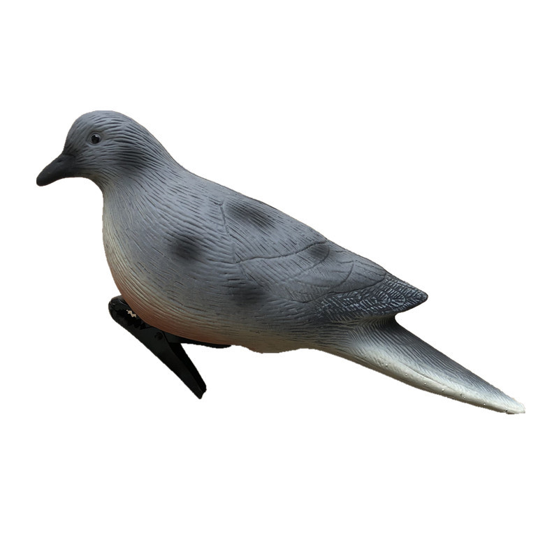 3D insamhalta insamhalta Turtledove plaisteach plaisteacha fiaigh Éin Fiach Allamuigh Decoy Decoy Bait Maisiú Gairdín Ornáidí Maisiú