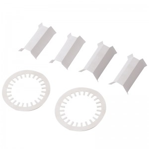 Dupont Nomex T410 inslithe lasair phásail retardant white inslithe teocht páipéir resistant agus éasca a fhilleadh múnlú páipéir inslithe