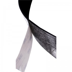 Soláthairtí Bopu Séalaithe Oscailte Open-Cill EPDM Foam 3mm Is féidir cúr ionsúite dubh a ghearradh i stiallacha cúir