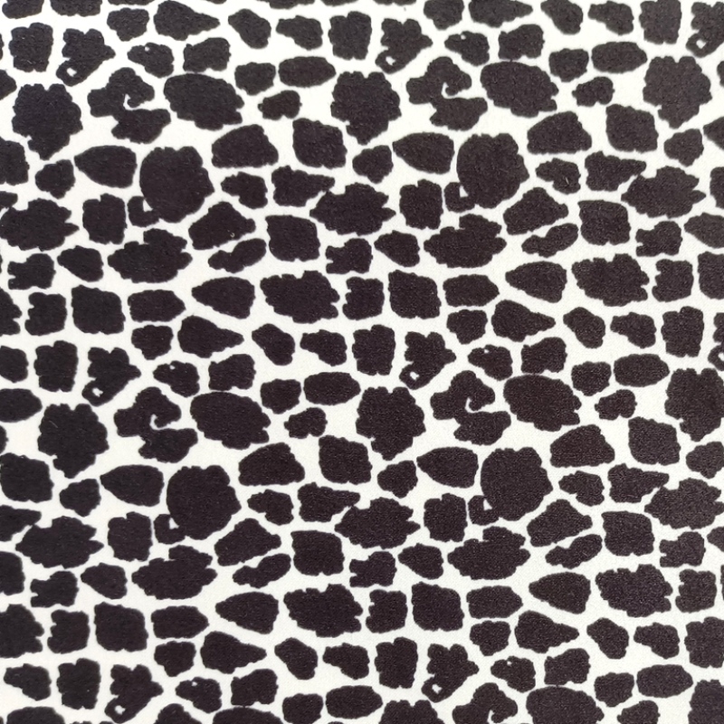 Athchúrsáil Priontáil Leopard Poileistir