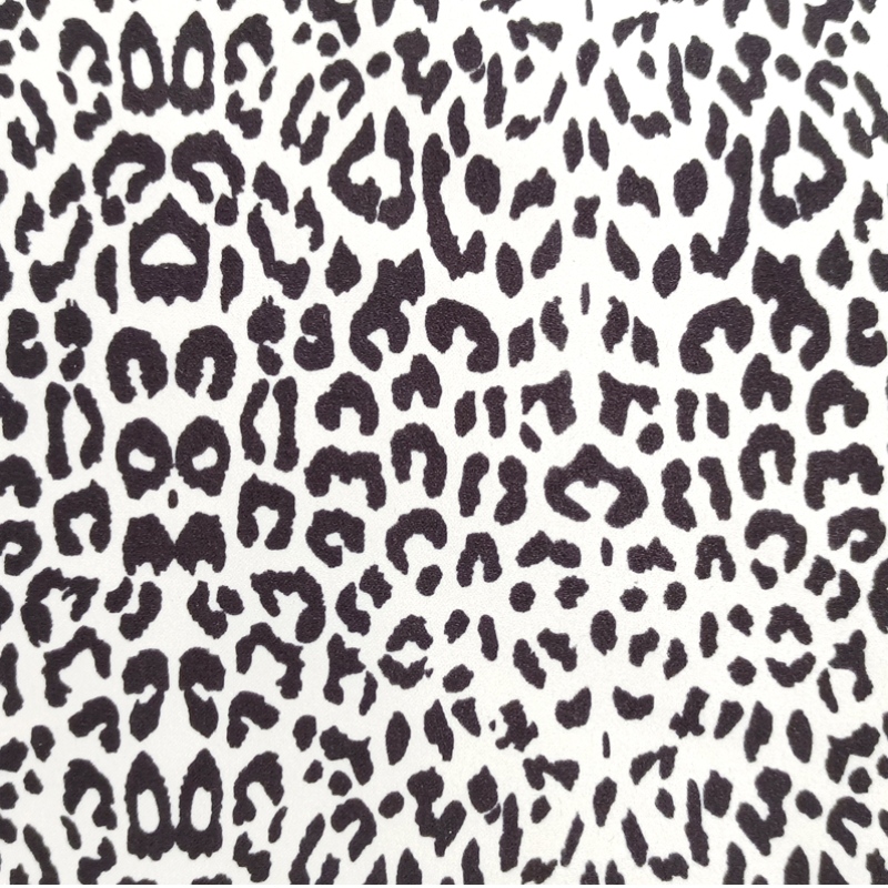 Athchúrsáil Priontáil Leopard Poileistir