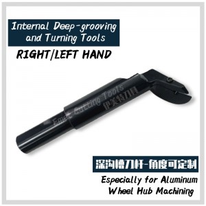 Uirlisí gearrtha Emet, meaisínithe mol alúmanaim roth, inmheánachnexternal grooving agus uirlisí casadh, uirlisí casadh domhain a chasadh, aghaidh a thabhairt ar uirlisí grouving aghaidh