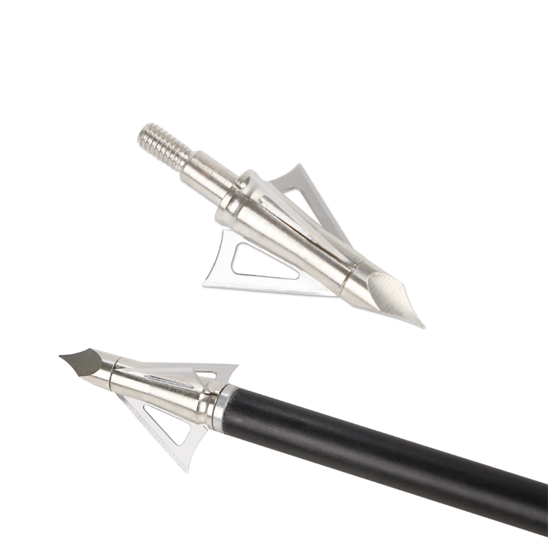 Nika Archery 15B027 3 Blasanna Seasta 150Grain Fiach Leathanacha Fiach Boghdóireacht Crossbow Bolt Fiach