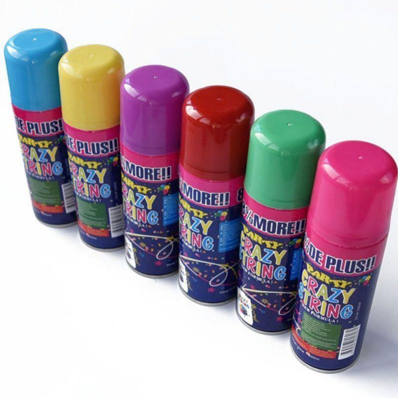 250ml Teaghrán Crazy Colorful do Pháirtí/Ceiliúradh Féile