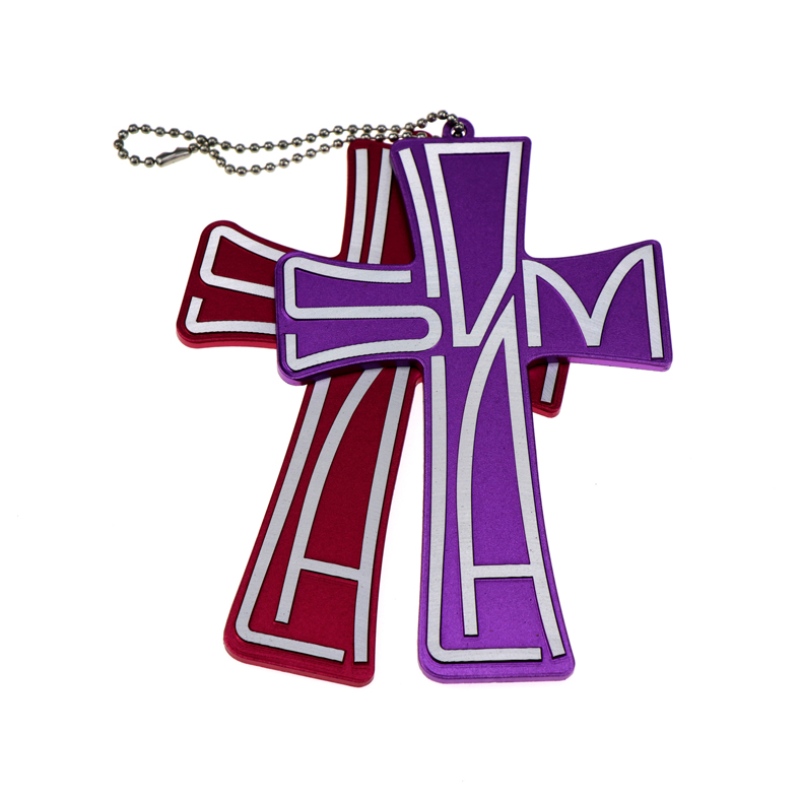 Saincheaptha Miotal Miotal Aitheantais Clib alúmanaim Reiligiúnach Clib Madraí anodized