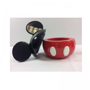 Ard-chaighdeán Lovy Mickey Mouse Roisín Stóráil Home Stóráil Jar