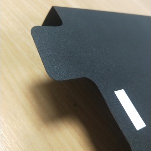 Bileog inslithe ceallraí PC Éasca PC Bileog Scáileán Silk Scáileán Dubh Gasket Dongguan Bileog Mylar Mylar Dongguan