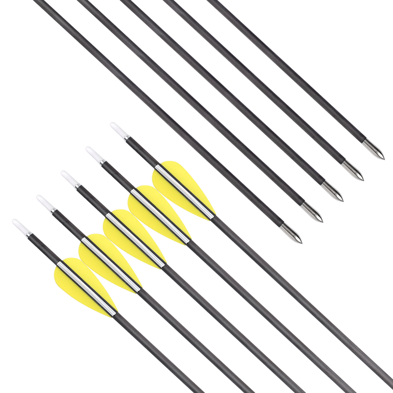 Elong Allamuigh 121125 id3.2mm carbóin Pure Arrow 32 \\ '\\' Carbón Carbóin Saigheada le haghaidh Lámhach Sprioc agus Cleachtais