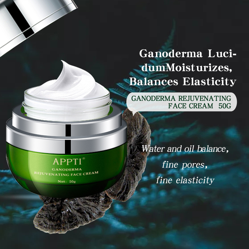 Appti GANODERMA CREAM Aghaidh MOISTURINGING BLOTURINGING DEISIÚ Craiceann Frith-Aosaithe Craiceann GANODERMA Craiceann Craiceann