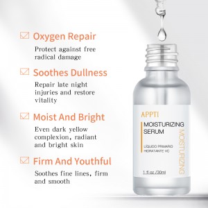 Mórdhíol Mná Hyaluronic Serum Aigéad Whitening agus Moisturizing Cúram Skin Vitimín C Serum