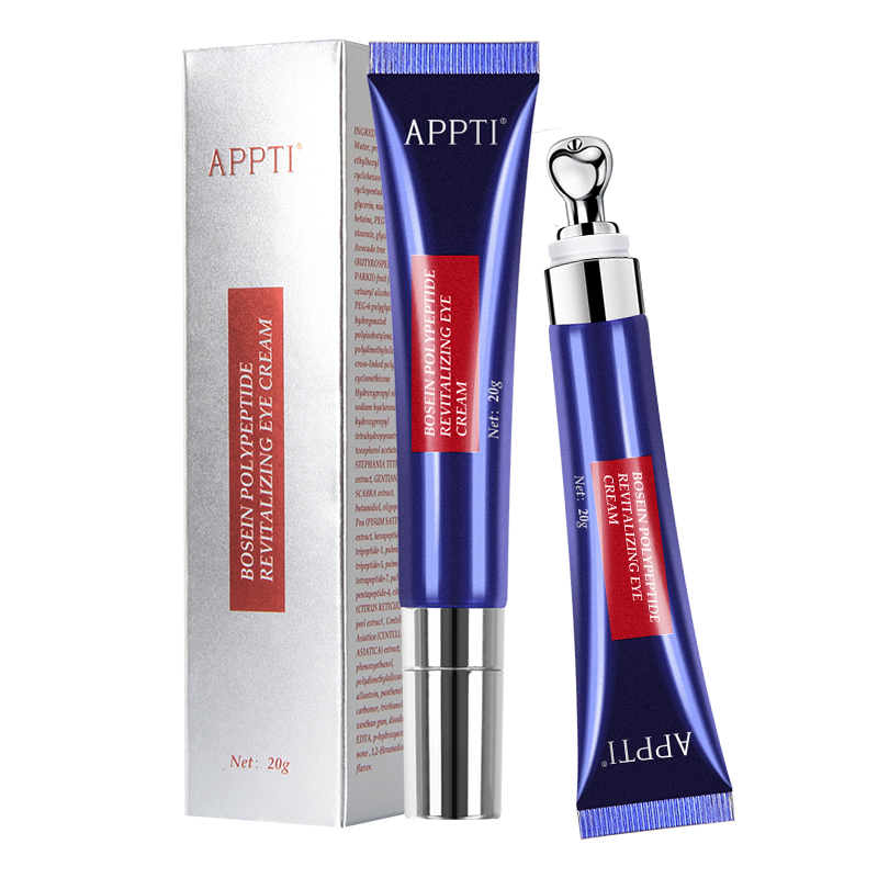 Lipéad Príobháideach Appti Moisturizing Frith-Wrinkle Eye Eye Polyin Polypeptide Athbheochan uachtar súl