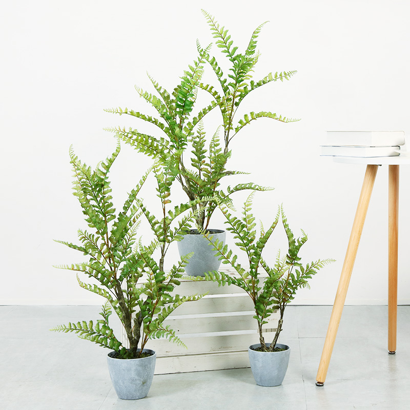 Díolachán te mórdhíola plandaí saorga plaisteach plaisteach bonsai gléasanna faked bonsai do pháirtí bainise baile