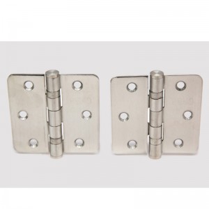 HN004 (2 phacáiste) 3.5 orlach x3.5 orlach insí cothrom 1n4 orlach caighdeán caighdeánach doras seomra leapa cónaithe hinge