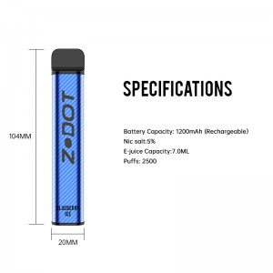 2500 PUFF PUFF EDISPOSBL