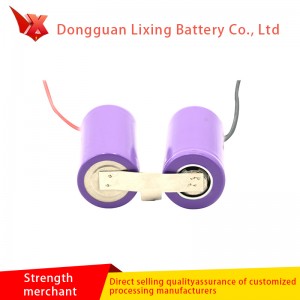 Swing Corn Lithium Battery 18350 7.4V Ceallraí Rechargeable 800Mah ceallraí speisialta do tháirgí leictreonacha