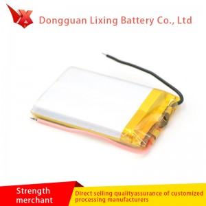 Monarcha Díreach Díol Lithium Battery 804060-2500MAH3 7V Bog Cnaipe Bog Cnaipe Leictreonach Litiam Litiam