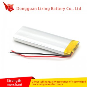 Sanyo Sanyo 602060 CÚRSA CÓNAITHE COBALT PURE COBALT 3.7V 700MAh Walkie Walkie Ceamara Customization Battery Rechargeable